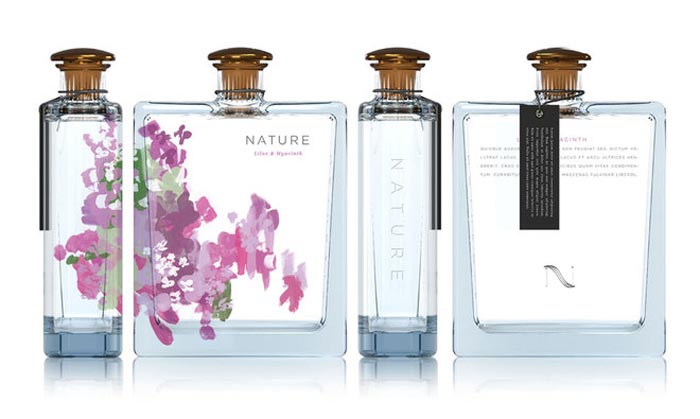 Nature法國(guó)印象派香水瓶包裝設(shè)計(jì) Nature法國(guó)印象派香水瓶包裝設(shè)計(jì)
